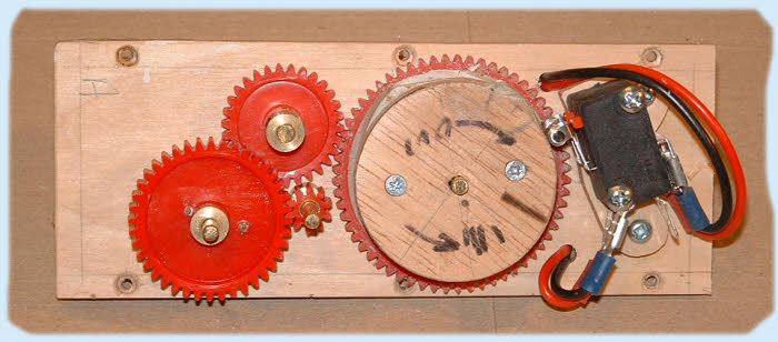 Servoless winch prototype A timing cams